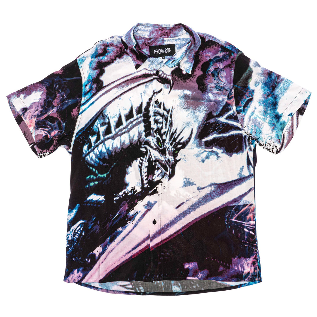 Inferno Rayon Button Up