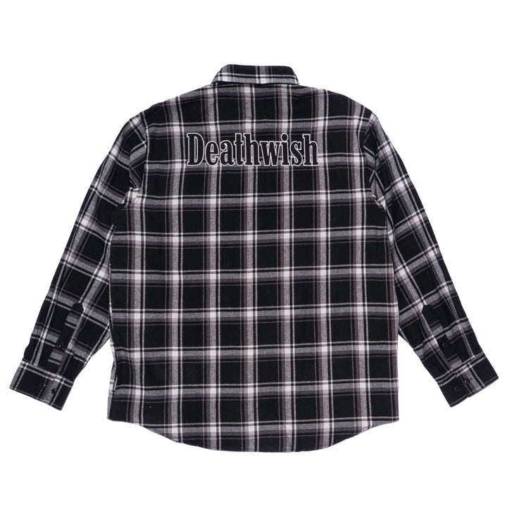 Classic BLK Flannel Button Up