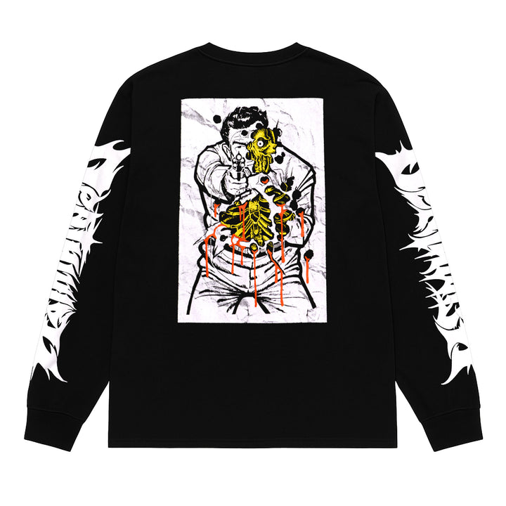 Saturday Night BLK L/S Tee